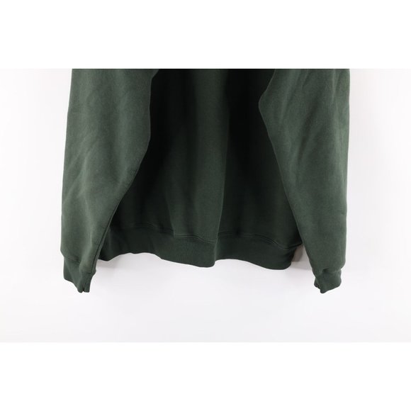 Vtg Eddie Bauer Mens Large Tall Faded Spell Out Block Letter Crewneck Sweatshirt - Picture 9 of 9